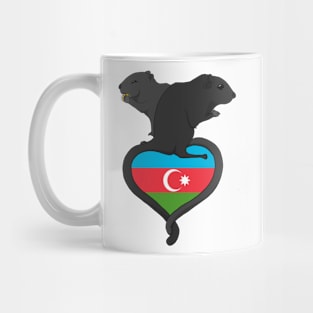 Gerbil Azerbaijan (dark) Mug